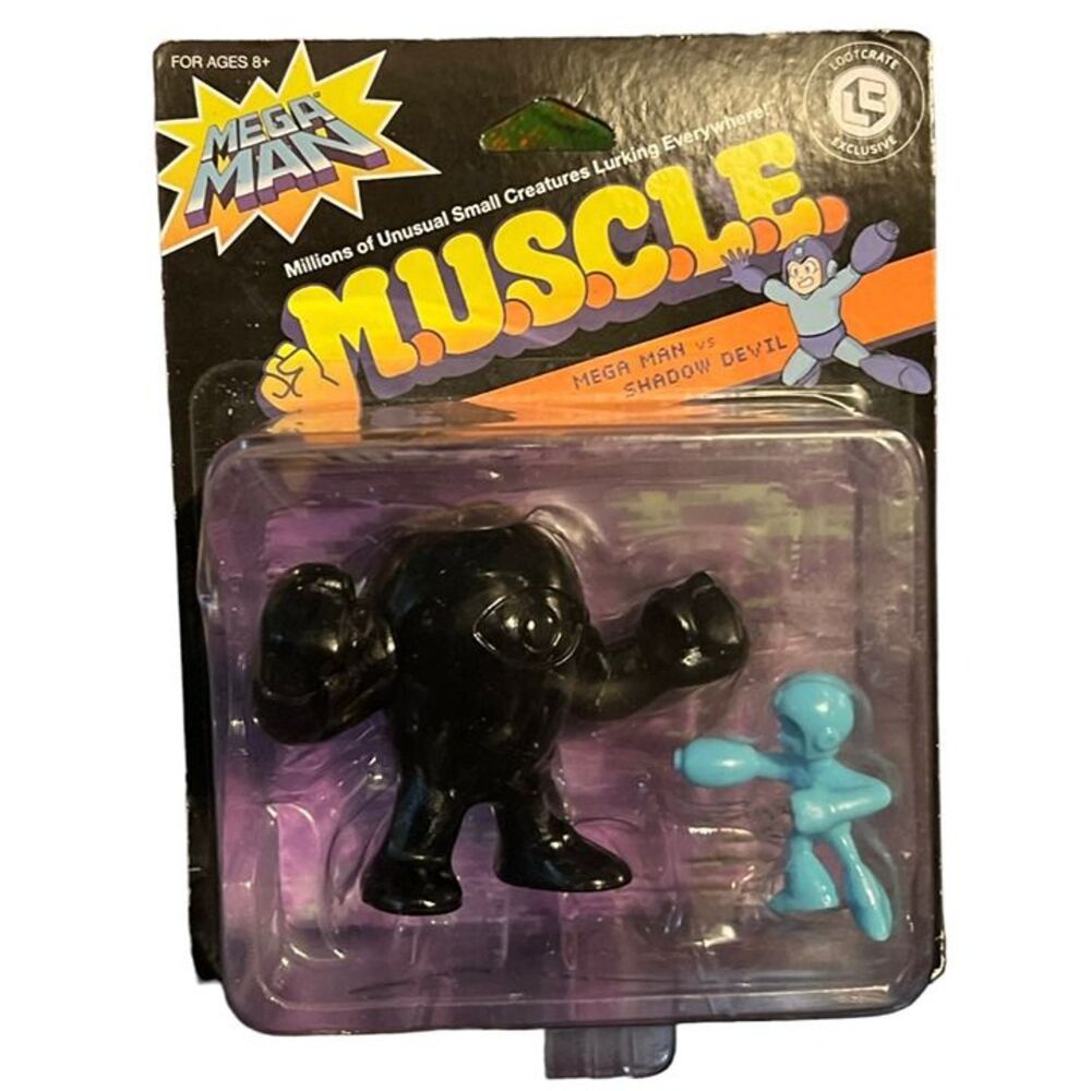 Mega Man vs Shadow Devil M.U.S.C.L.E. Figures